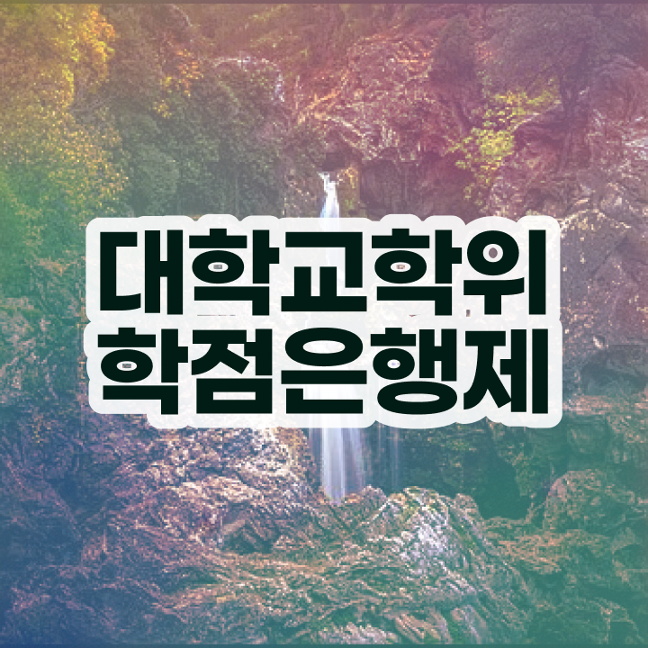  평생교육사 학점은행제 경력없는 사람도 간편하게 준비했던 방법