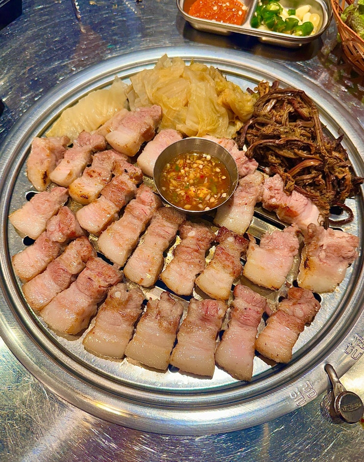  부산대 삼굽살 초벌구이 고기집 삼겹살 맛집