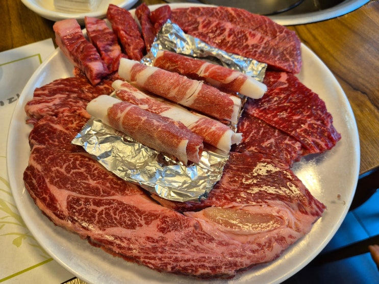  동탄 북광장 고기집 소고기 룸식당 착한고기 한우 오마카세