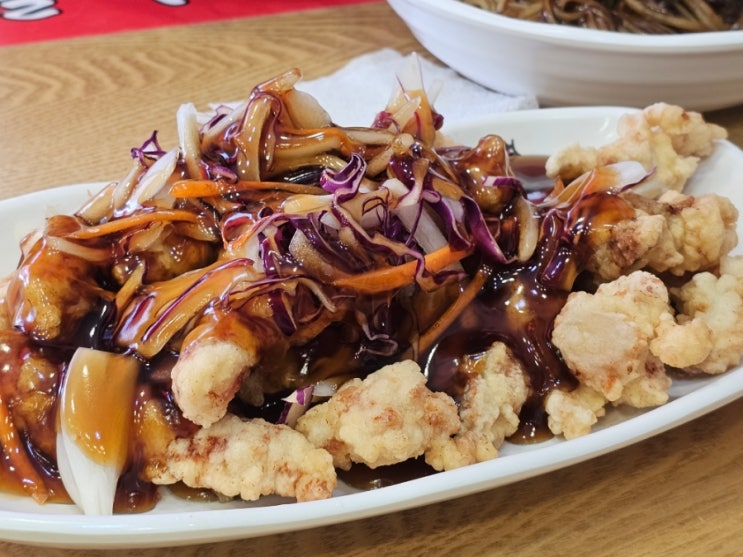  부산 송정해수욕장 가성비 탕수육맛집 중국집 홍성루