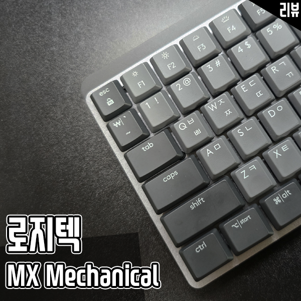 기계식 키보드 로지텍 MX Mechanical 버튼 하나만 누르면 출근 인증 완료 기계식 키보드 로지텍 MX Mechanical 버튼 하나만 누르면 출근 인증 완료