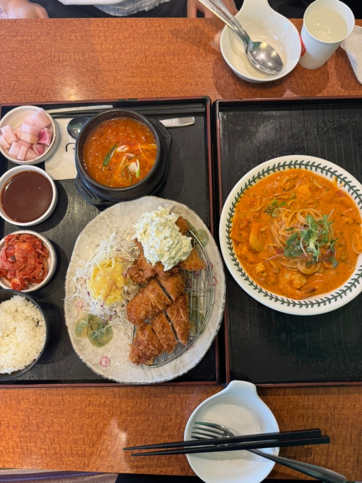  [청담 소스] 청담역 돈까스 파스타 로컬 맛집 내돈내산 김치찌개 파는 돈까스집