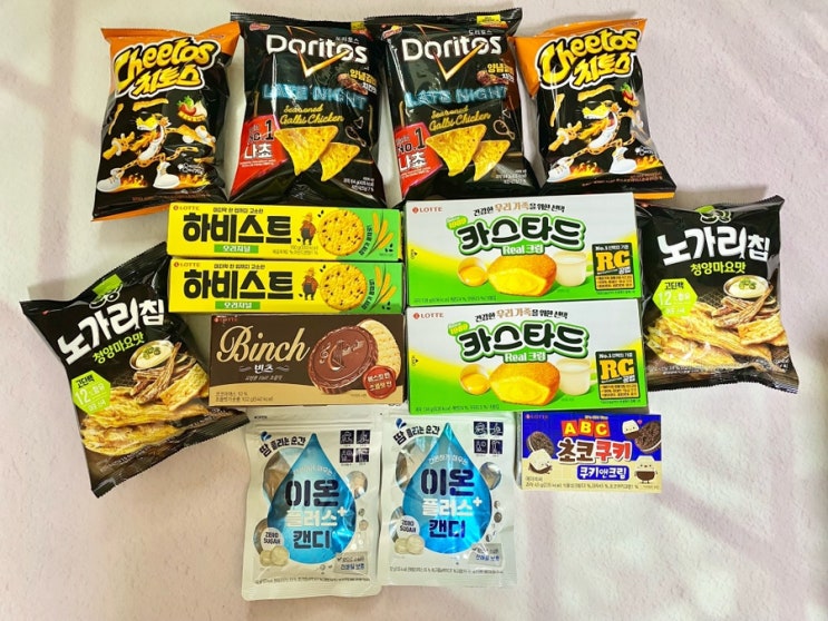  롯데웰푸드 8월 월간과자 리뷰_이온 플러스 캔디
