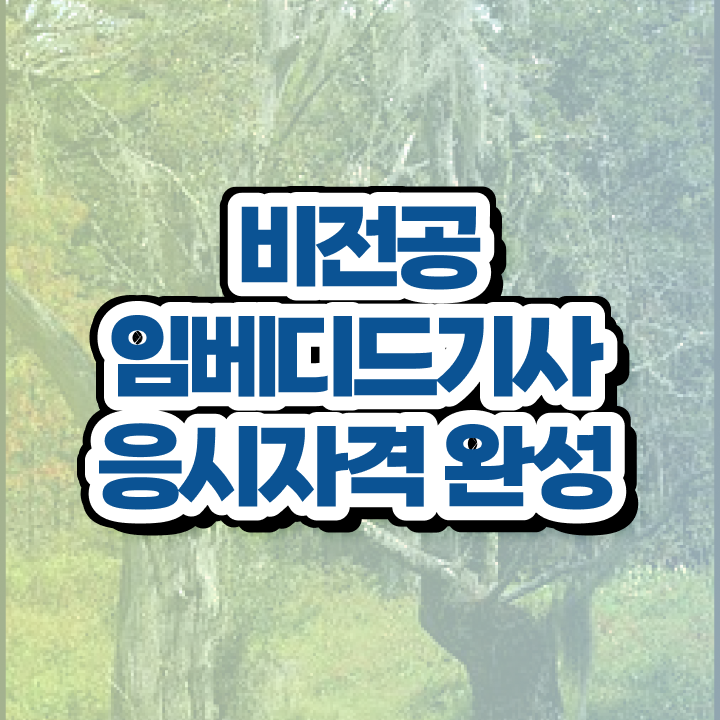  임베디드기사 자격요건 인강만 듣고 15주만에 성공한 노하우