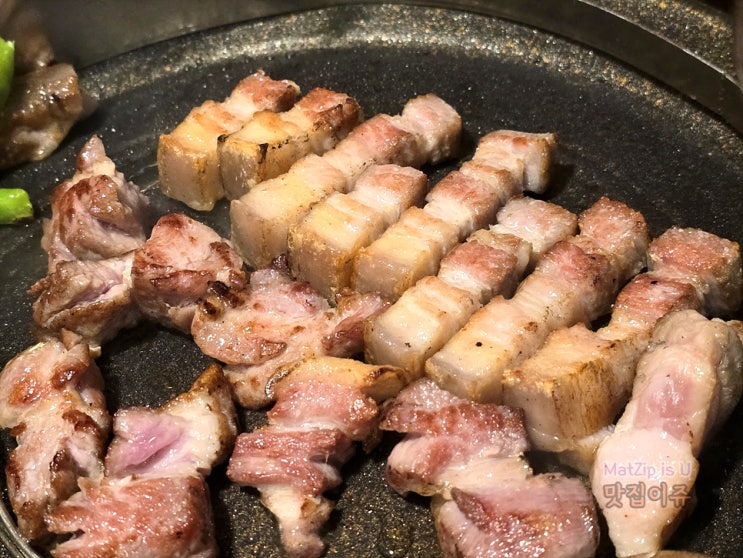  반석동 삼겹살 목살 짚불구이 맛집 만전