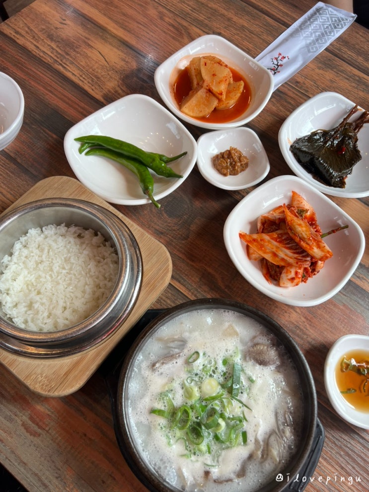  몸보신 제대로 되는 인천 소머리국밥 맛집 조박사소머리국밥 청라본점