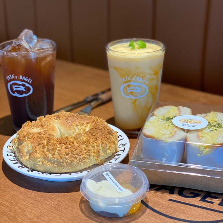  사하역 베이글 맛집 타타스베이글 부산 사하점