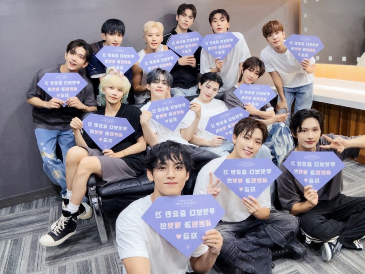  240812 세븐틴 정한, 준휘 하반기 활동계획 및 세븐틴 시네마 굿즈