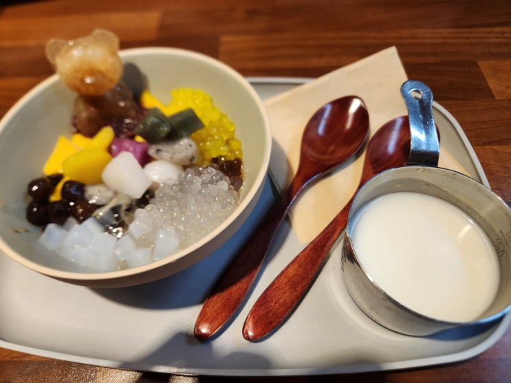  인천 차이나타운 대만 떡빙수 위위안 파는곳 웨일카페 솔직후기