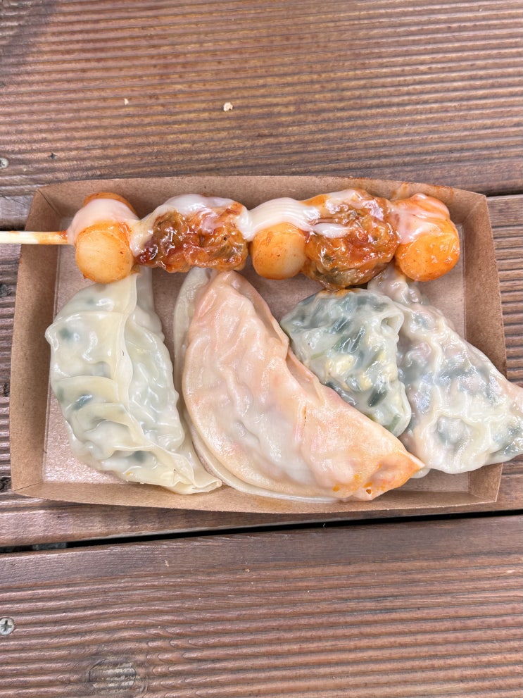  전주 한옥마을 수제만두 다우랑