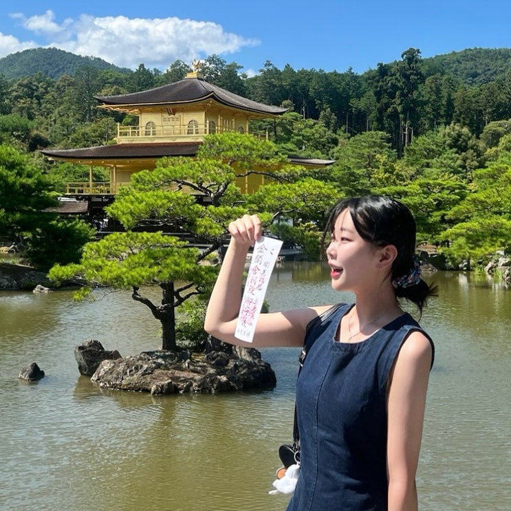  일본/교토 [금각사] 금박으로 덮여있는 로쿠온지 입장권, 포토존, 관광 꿀팁 총정리 !