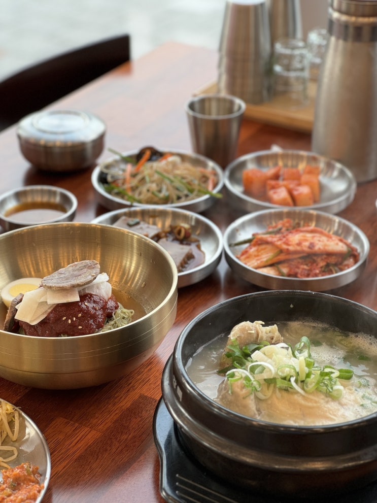  용인 동천동 삼계탕 갈비탕 맛집 달궁정원 (넓은 주차장, 반찬 셀프바)