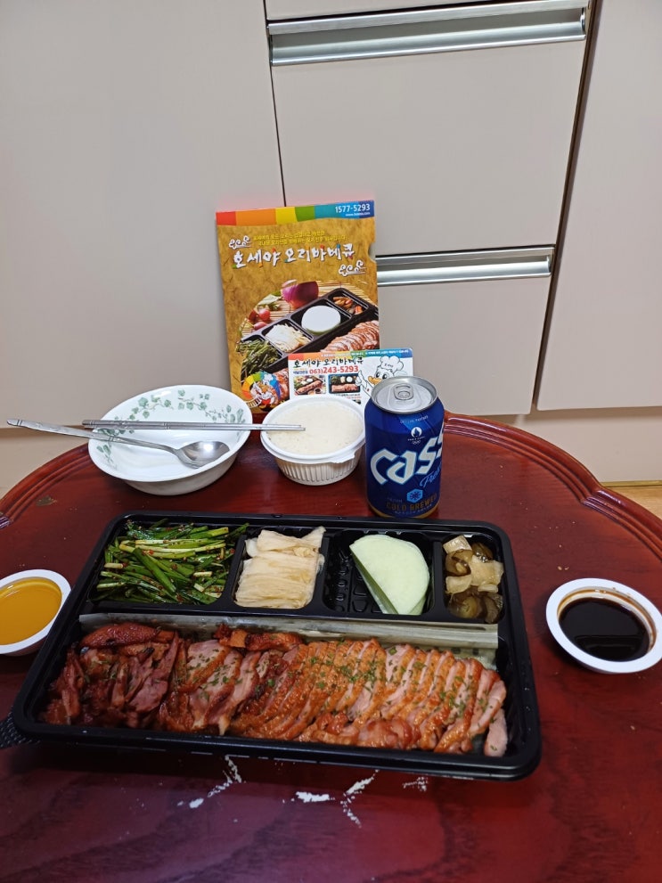  전주 인후동 호세야오리바베큐 전주배달맛집 오리장작바베큐