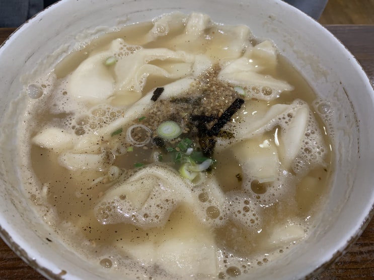  창원 시티 세븐 맛집 식당 - 남포 수제비 주먹밥