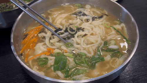  오류동 칼국수맛집,총각손칼국수:자가제면칼국수가무한리필