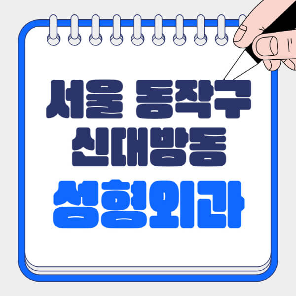  서울 동작구 신대방동 성형외과 정보, 일요일 전문의 유명한 곳