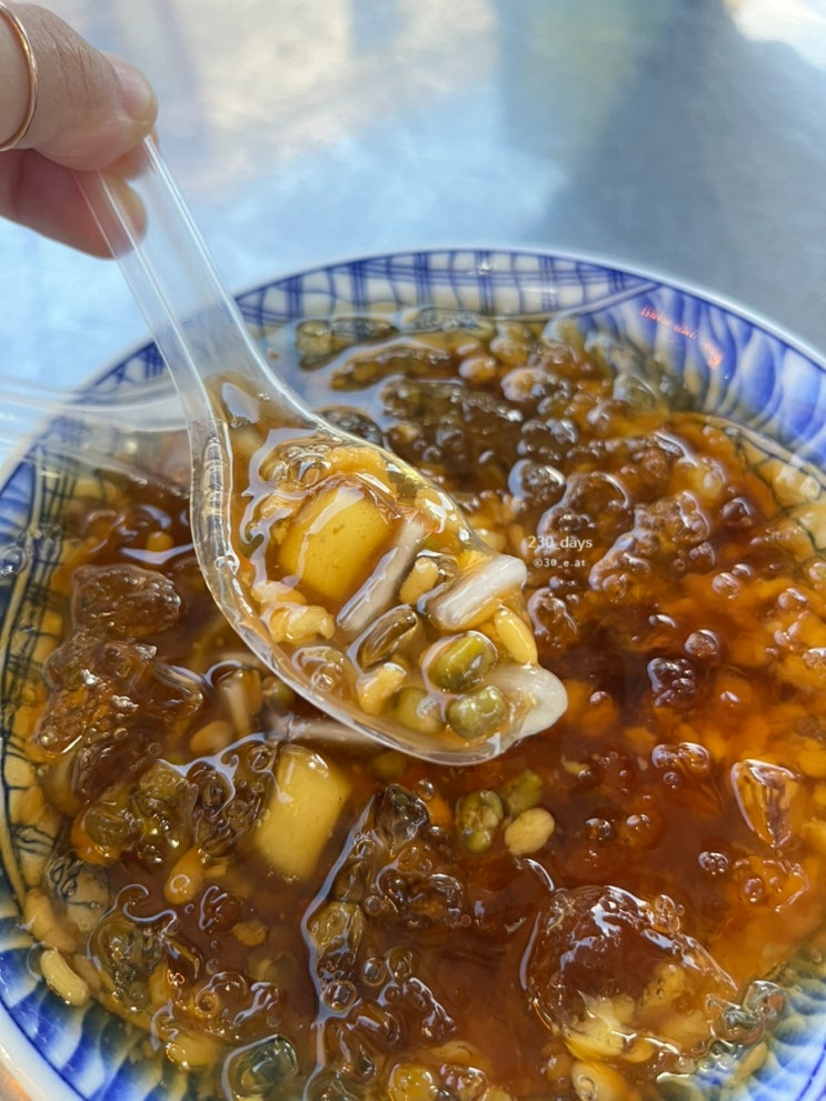  컨딩 여행 헝춘 현지인 추천 맛집, 파파야우유 딤섬 펑리수 녹두탕