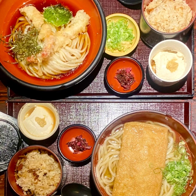  일본/교토 [오즈루] 아라시야마 거리 양도 푸짐하고 맛있는 우동 맛집 추천 !