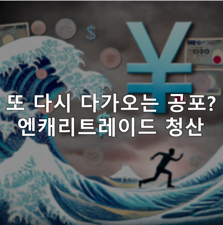 또 다시 다가오는 공포? 엔캐리트레이드 청산 또 다시 다가오는 공포? 엔캐리트레이드 청산
