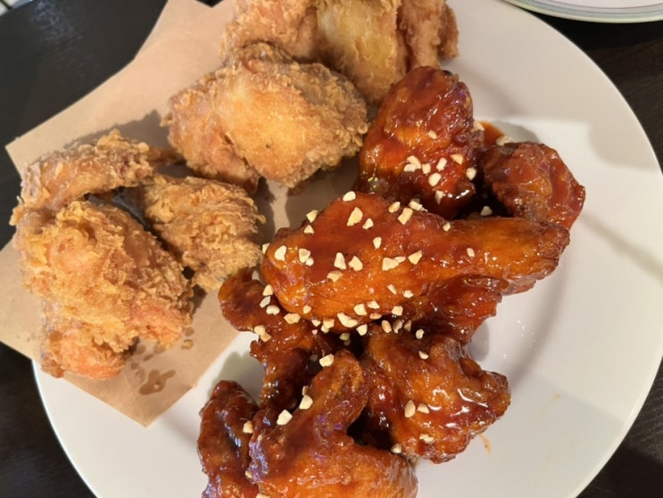  대전 둔산동 치킨 맛집 BBQ: 양념 반 후라이드 반으로 즐긴 시간