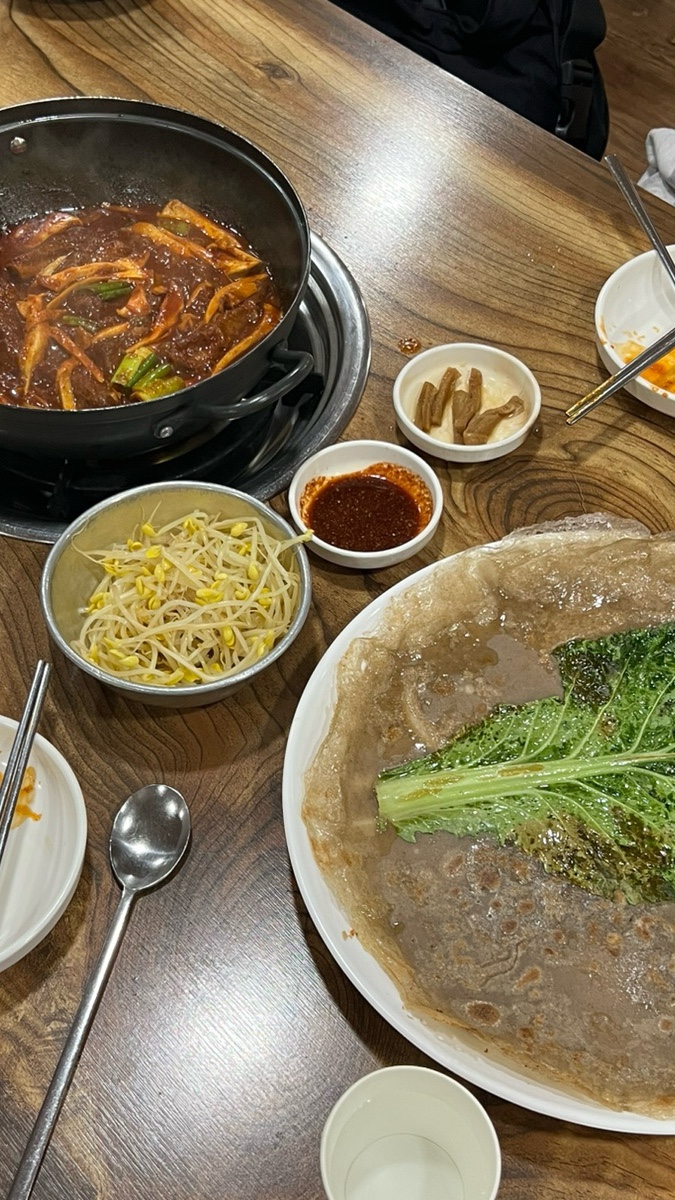  신중동 점심 저녁 맛집 오세식당 인생 매운 등갈비찜