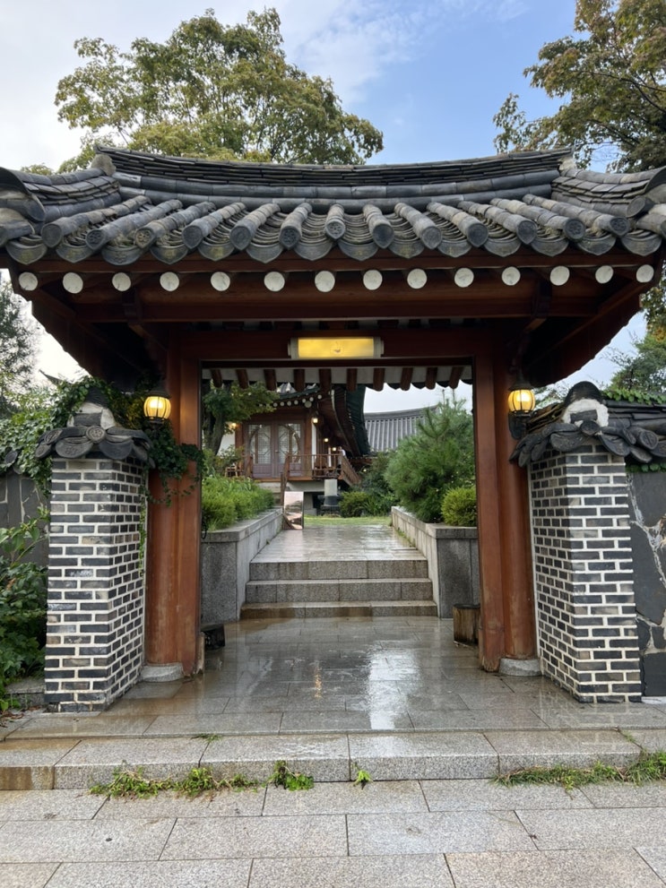  청화공간 시흥 한옥 카페 두 번 간 후기