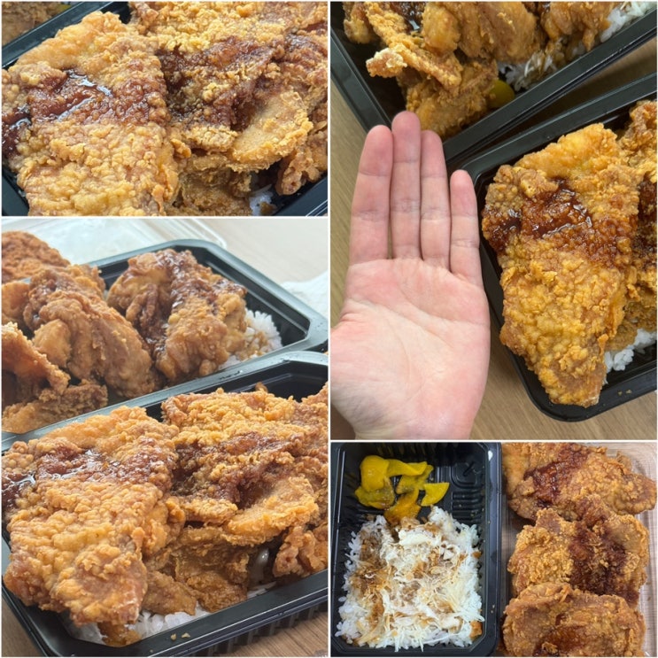  연돈볼카츠 뚜열치 2종 리뷰 뚜껑열린치킨도시락 후기