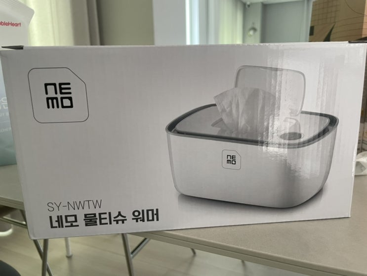  알밤이랑 쓰자쓰자:-)네모 물티슈워머 사용기(SY-NWTW)
