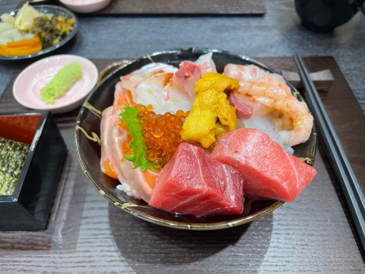  신불당 초밥 카이센동 맛집 시마츠 내돈내산 후기