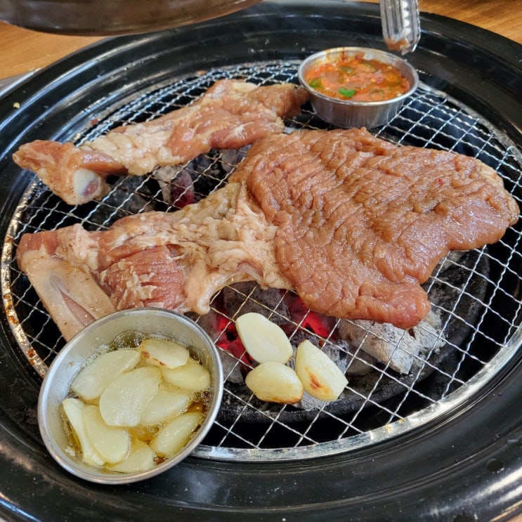  [성남 중앙공설시장 맛집] 태평역 밥집 원조숯불대박갈비