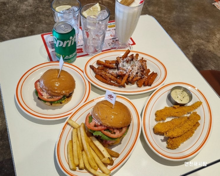  동두천 지행역 맛집 수제버거 밀크쉐이크 덱스터버거