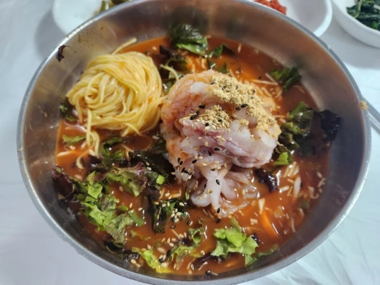  양양 수산항물회 째복 물회 맛집 내돈내산