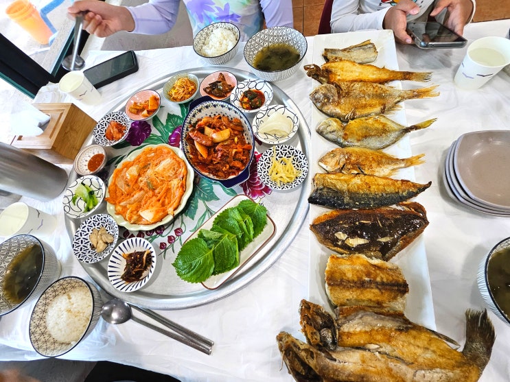  산방산아침식사 생선구이  제주할망밥상 화순 본점