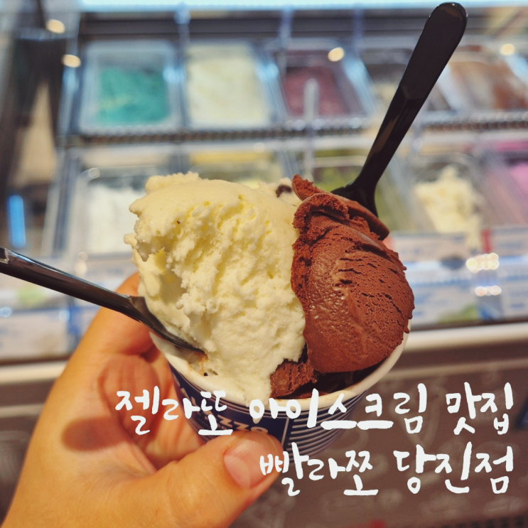  젤라또카페 젤라또 아이스크림맛집 빨라쪼 당진점