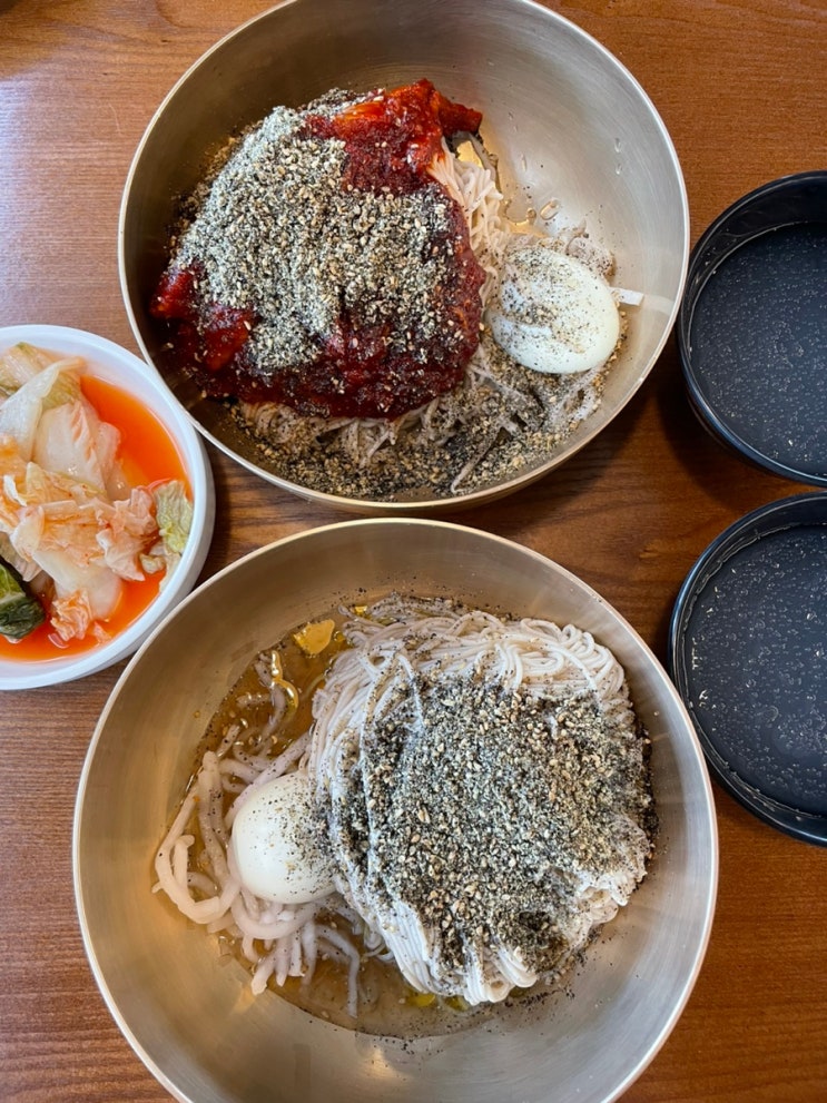  [송탄/장안동 맛집] 들기름명태회막국수 선바위메밀장터 평택직영점_내돈내산 솔직후기