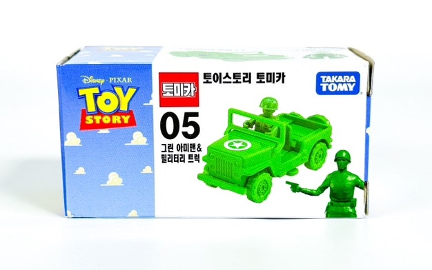 토미카 토이스토리 05 그린 아미맨 & 밀리터리 트럭 토미카 토이스토리 05 그린 아미맨 & 밀리터리 트럭