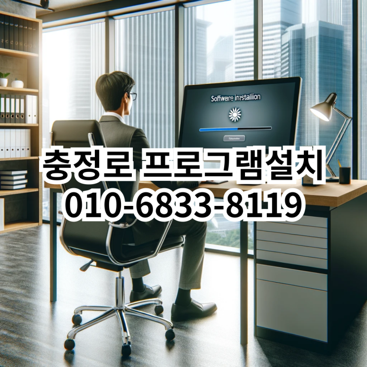  충정로 프로그램 설치 서비스 안내