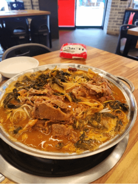  모란역감자탕맛집 해장국 전문 형제들감자탕 모란점