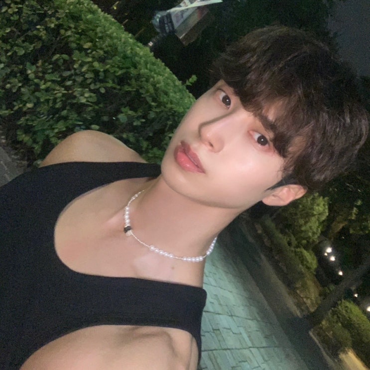  머슬핏 나시 카미드 헬스 민소매 착용샷 리뷰