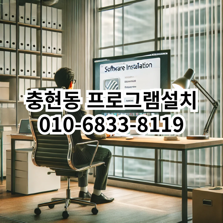  충현동 프로그램 설치 서비스 안내