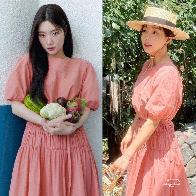 온앤온 원피스 난리난 기은세원피스 여름 결혼식 하객룩으로 추천