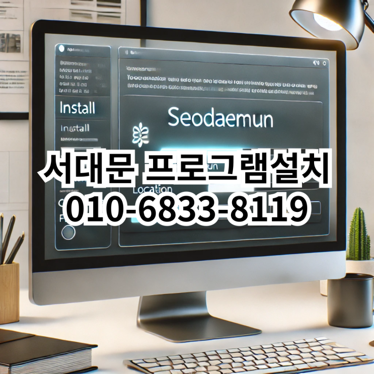  서대문 지역에서 프로그램 설치 서비스 안내