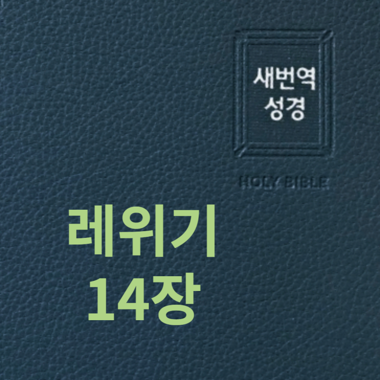 레위기 14장 레위기 14장