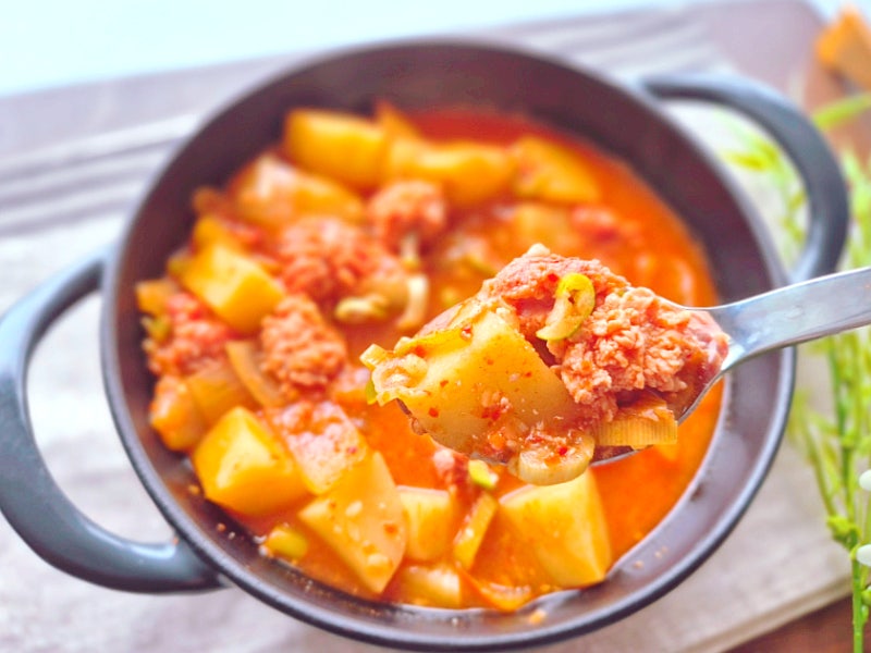 송은이명란감자짜글이 명란감자찌개만들기 명란요리 명란감자짜글이레시피