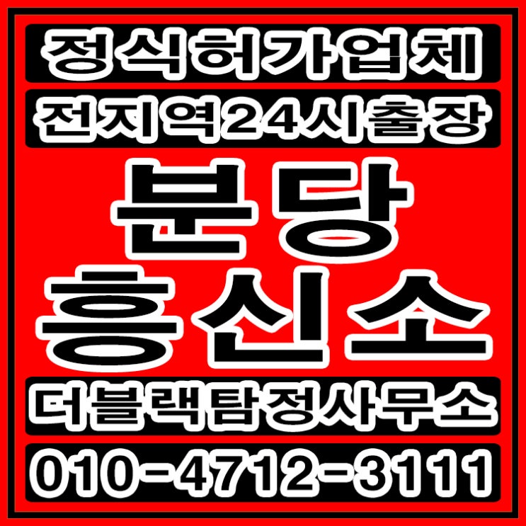  분당흥신소 탐정사무소 바람피는 배우자외도 증거수집 했어요
