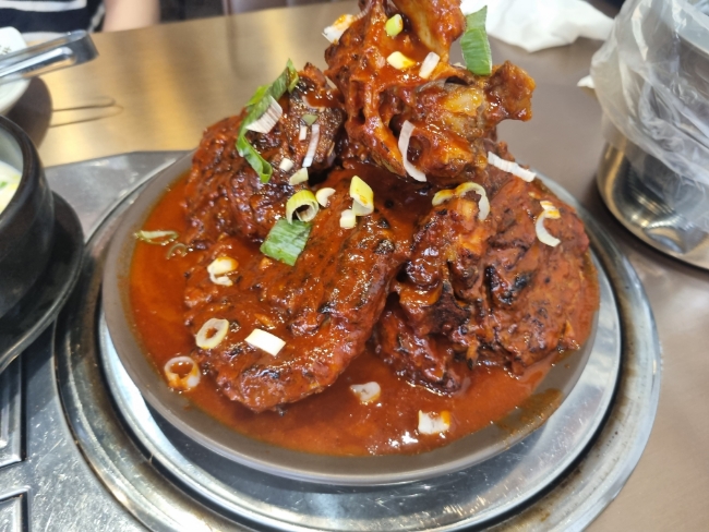  정담옥: 서울 송파구 종합운동장 숯불뼈구이 맛집