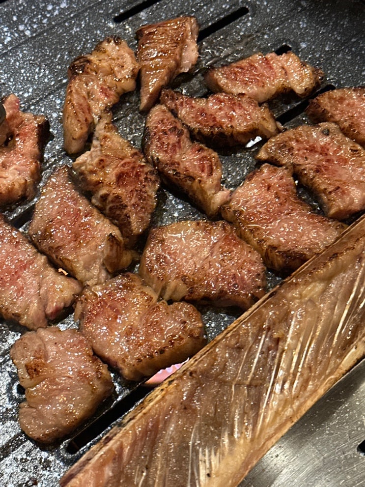  영통맛집 짚불태백 영통점 육즙 가득 우대갈비 저녁
