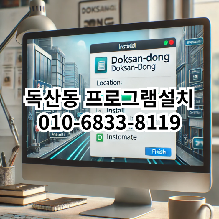  독산동에서 신속하고 정확한 프로그램 설치 서비스 - 동네형컴퓨터