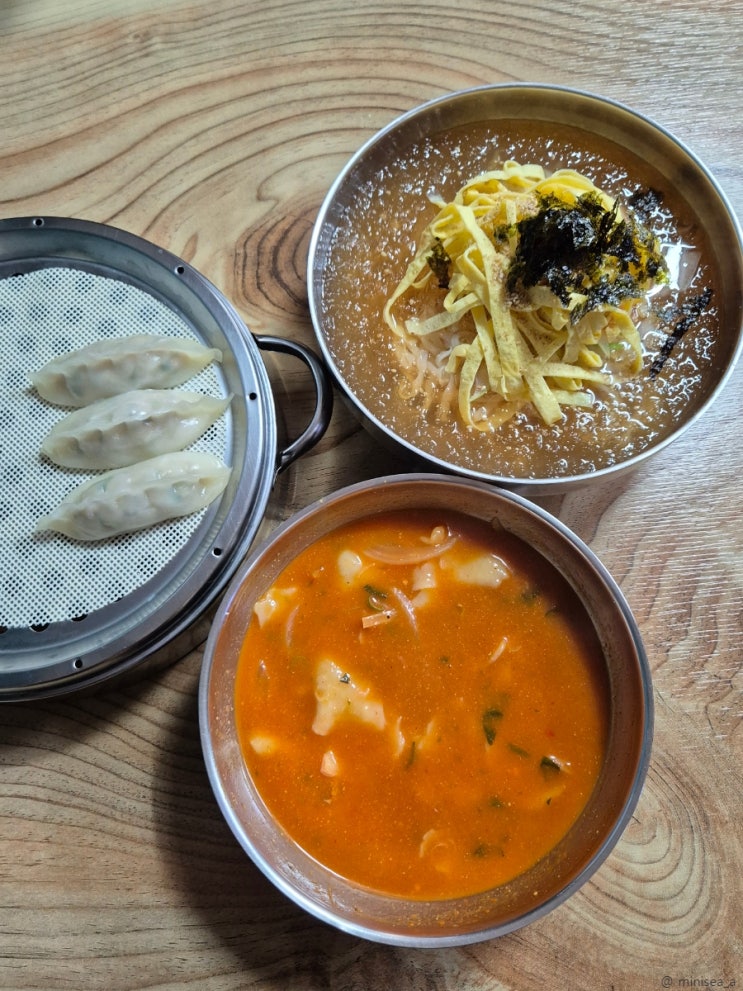  울주 언양) 울산역 근처 밥집 양지혜매운수제비 본점