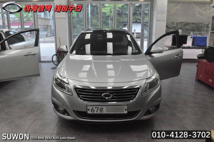  NEW SM5 라구나 순정 하제엠텍 KP570 HM7 만도맵피 전원불량 블랙아웃 메인보드 고장수리 - 수원테크